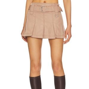 hours Ariella pleated mini skirt
